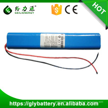 Bloco da bateria do lítio 18650 de 12v 10000mAh 10.4Ah